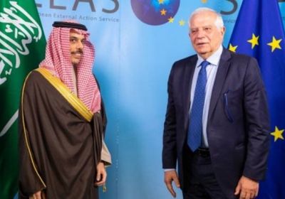 وزير الخارجية السعودي لممثل الاتحاد الأوروبي: نرفض التصعيد العسكري في غزة