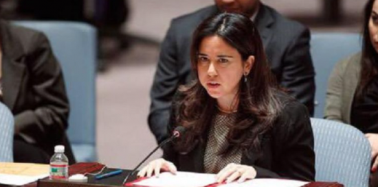 مندوبة الإمارات بمجلس الأمن: نرحب بهدنة غزة ودعوة لوقف إطلاق النار