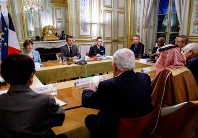 اللجنة الوزارية العربية الإسلامية تعقد اجتماعاً مع الرئيس الفرنسي