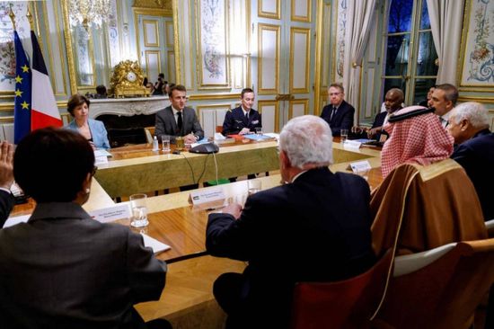 اللجنة الوزارية العربية الإسلامية تعقد اجتماعاً مع الرئيس الفرنسي
