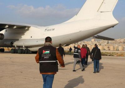 الأردن يرسل 3 طائرات مساعدات طبية إلى مطار العريش تمهيدًا لدخولها غزة