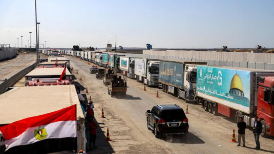 مصر: 200 شاحنة مساعدات دخلت إلى غزة