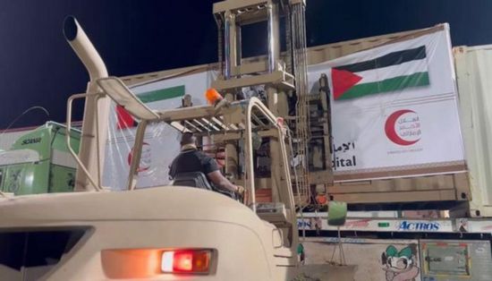 الإمارات: بدء دخول المرحلة الثانية من المستشفى الميداني إلى غزة