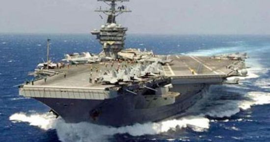 حاملة الطائرات الأمريكية "أيزنهاور" تدخل مياه الخليج العربي