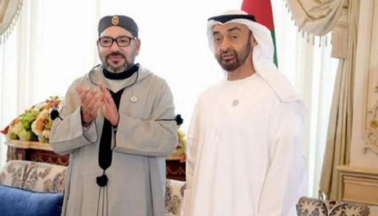 رئيس الإمارات يستقبل ملك المغرب في قصر الوطن