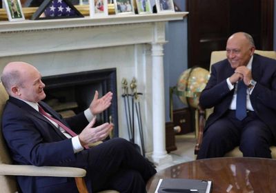 وزير الخارجية المصري: نتطلع لالتزام الإدارة الأمريكية بمعارضة التهجير القسري للفلسطينيين