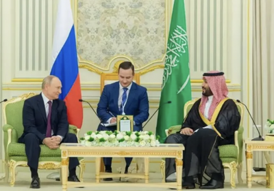محمد بن سلمان يستقبل الرئيس الروسي بالرياض