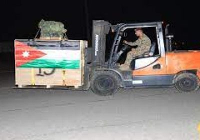 الأردن ينفذ رابع إنزال جوي لمساعدات إغاثية بغزة