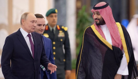 ولي العهد السعودي: بوتين ضيفٌ خاصٌ وعزيز جداً