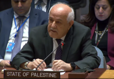 رياض منصور: حرب غزة مخطط لإنهاء الشعب الفلسطيني كأمة