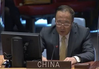 مندوب الصين بالأمم المتحدة يدعو للتحرك الفورى لحماية المدنيين فى غزة