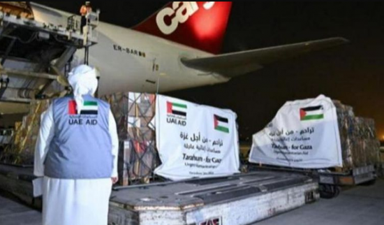 لليوم الـ34.. الإمارات تسير 100 طائرة مساعدات إنسانية إلى غزة