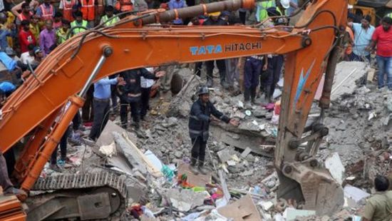 مصرع 8 أشخاص في انهيار جدار بالهند