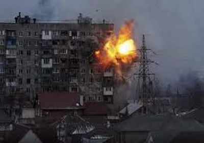 هجوم جوي روسي يستهدف كييف