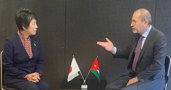 وزير الخارجية الأردني يلتقي نظيرته اليابانية في جنيف