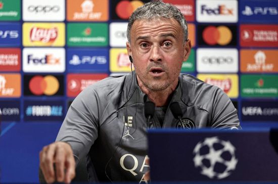 إنريكي متفائل بإمكانية تحسن مستوى سان جيرمان