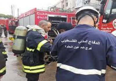 توقف عمل الدفاع المدني بغزة بسبب انقطاع الاتصالات