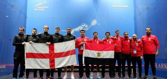 مصر تتوج ببطولة العالم للفرق للاسكواش