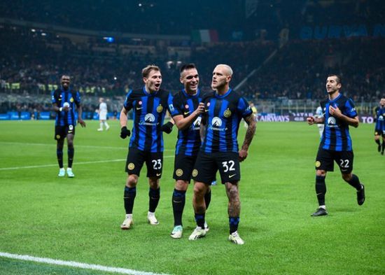 إنتر ميلان يعبر لاتسيو في الدوري الإيطالي