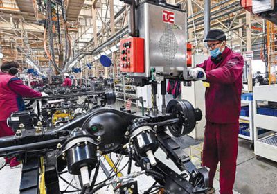 ارتفاع معدل النمو الصناعي الصيني لـ6.6% في نوفمبر