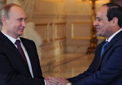 الرئيس الروسي يهنئ السيسي بمناسبة إعادة انتخابه رئيسا لمصر