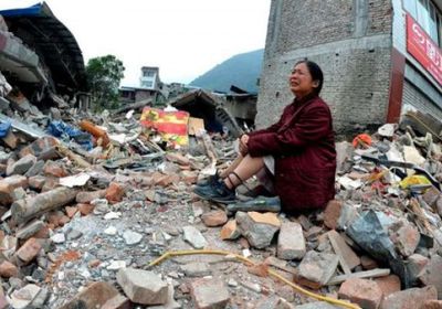 مصرع 9 أشخاص في زلزال الصين