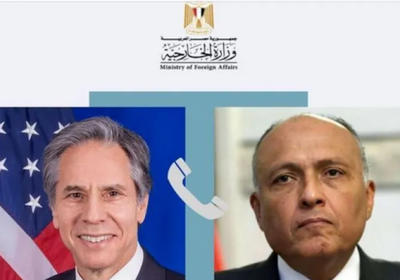 هاتفيا.. وزير الخارجية المصري يبحث مع نظيره الأمريكي تطورات الوضع في غزة