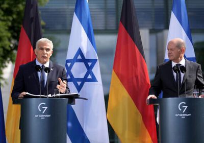 رئيس ألمانيا يبحث مع مسؤول إسرائيلي سابق مستقبل غزة بعد الحرب