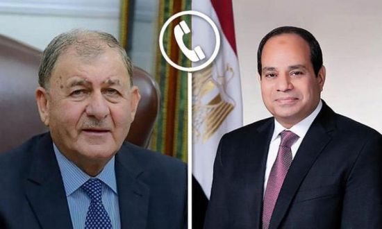 الرئيس العراقي يهنئ السيسي بإعادة انتخابه رئيسًا لمصر