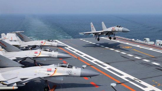 مقاتلات صينية تعبر خط المنتصف بمضيق تايوان