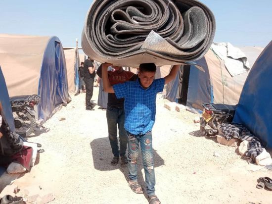 بلدية رفح تخطط لبناء مخيمات للنازحين