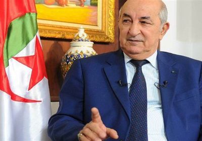 الرئيس الجزائري يجدد دعمه للقضية الفلسطينية