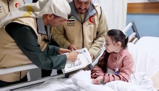 وفد الهلال الأحمر الإماراتي يزور مستشفى الناس للأطفال في مصر&nbsp;