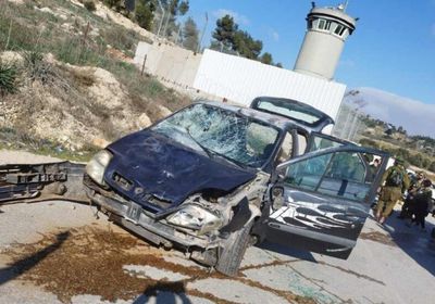 إصابة 4 إسرائيليين إثر عملية دهس بالضفة الغربية.. ومقتل المنفذ