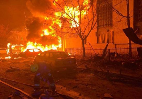 مسيرتان تستهدفان جامعة ومتحفًا بأوكرانيا