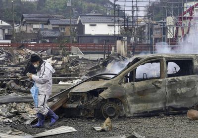 ارتفاع حصيلة زلزال اليابان إلى 62 قتيلًا