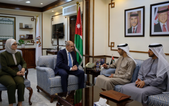 الإمارات والأردن يبحثان تطوير العلاقات المشتركة بين البلدين