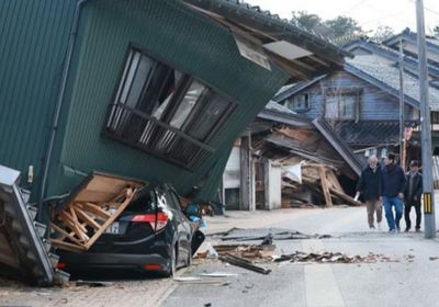 ارتفاع حصيلة ضحايا زلزال اليابان لـ64 قتيلاً