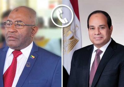 الرئيس السيسي يتلقي اتصالا هاتفيا رئيس جزر القُمر