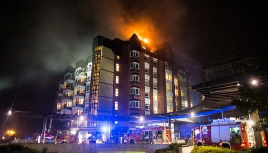 مقتل شخص وإصابة آخرون إثر حريق في مستشفى بألمانيا