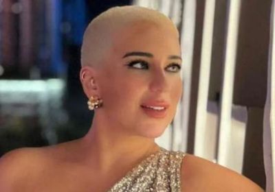 نجاة أسما شريف منير من حريق داخل منزلها