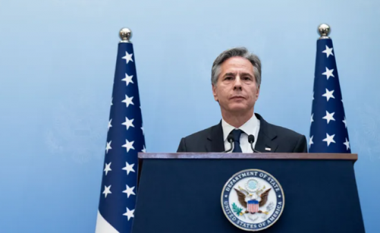 بلينكن: ينبغى عودة النازحون في غزة لديارهم بأقرب فرصة