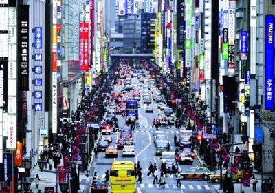 القطاع الخدمي الياباني يواصل النمو للشهر الـ 16