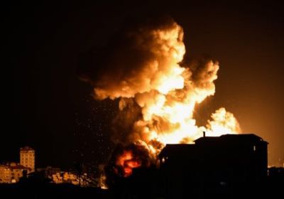 جيش الاحتلال يقصف دير البلح