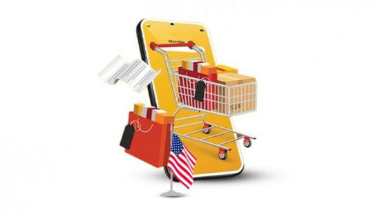 زيادة الإنفاق على التسوق عبر الإنترنت في أمريكا بالعطلات