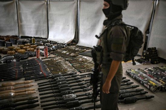 الجيش الإسرائيلي يعثر على مصنع أسلحة لـ"حماس"