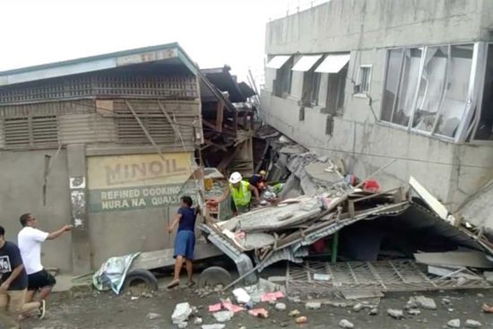 زلزال بقوة 6.7 يضرب الفلبين