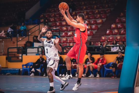 نتيجة مباراة الأهلي والطيران في دوري السلة المصري