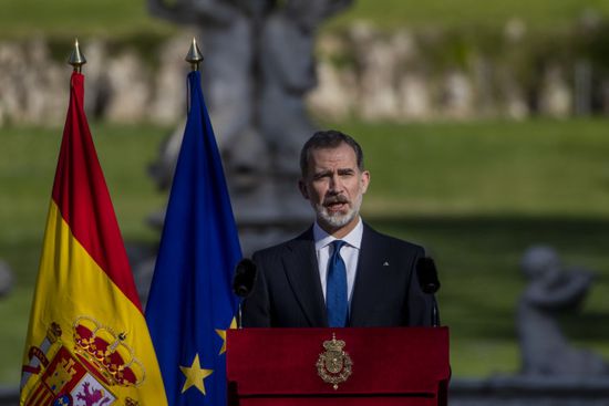 لوقف دائرة العنف.. ملك إسبانيا يدافع عن إقامة دولة فلسطينية