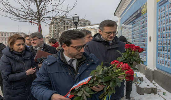في أول زيارة خارجية.. وزير الخارجية الفرنسي الجديد يصل أوكرانيا